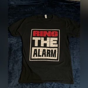 Ring the alarm t shirt